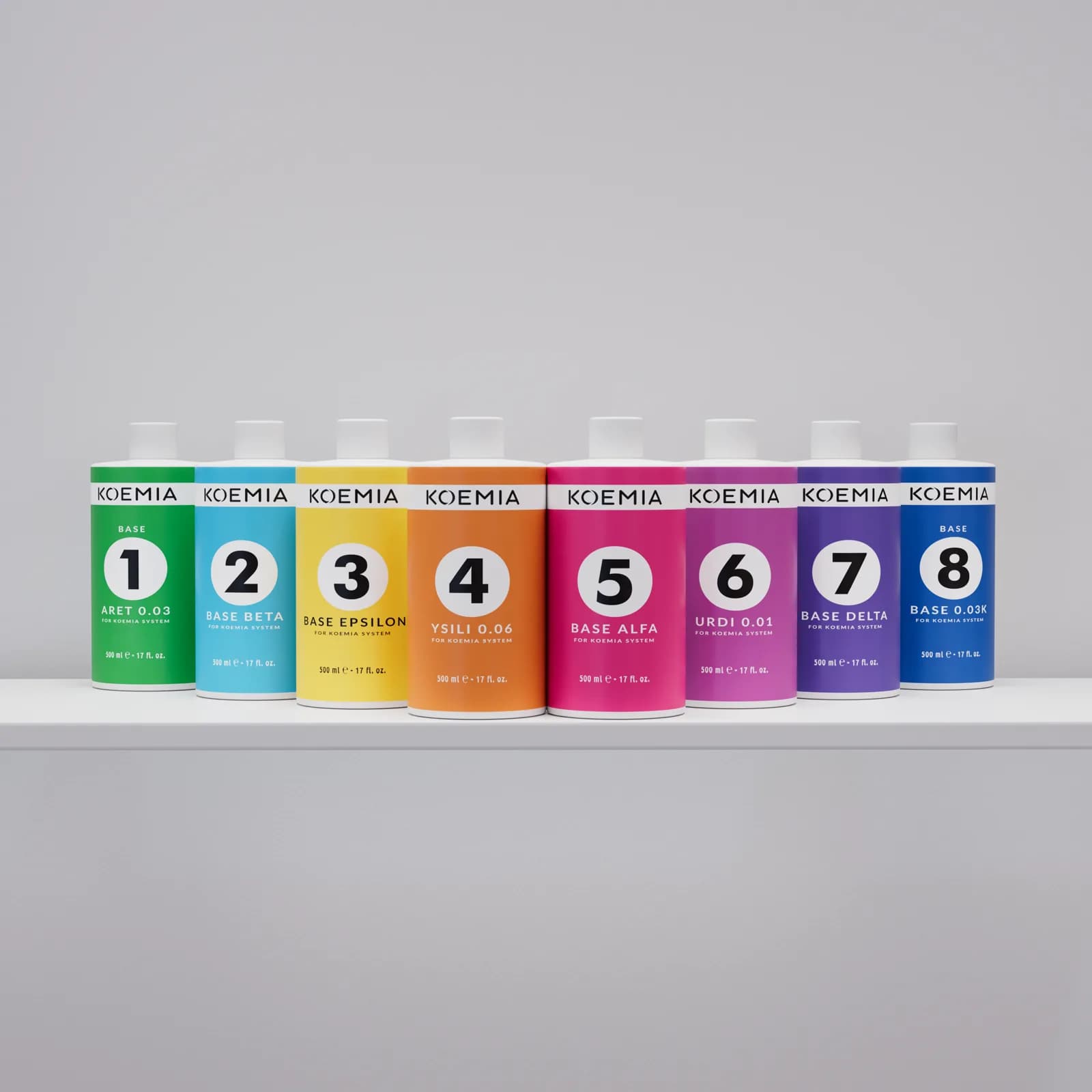 Koemia 8 base formulas
